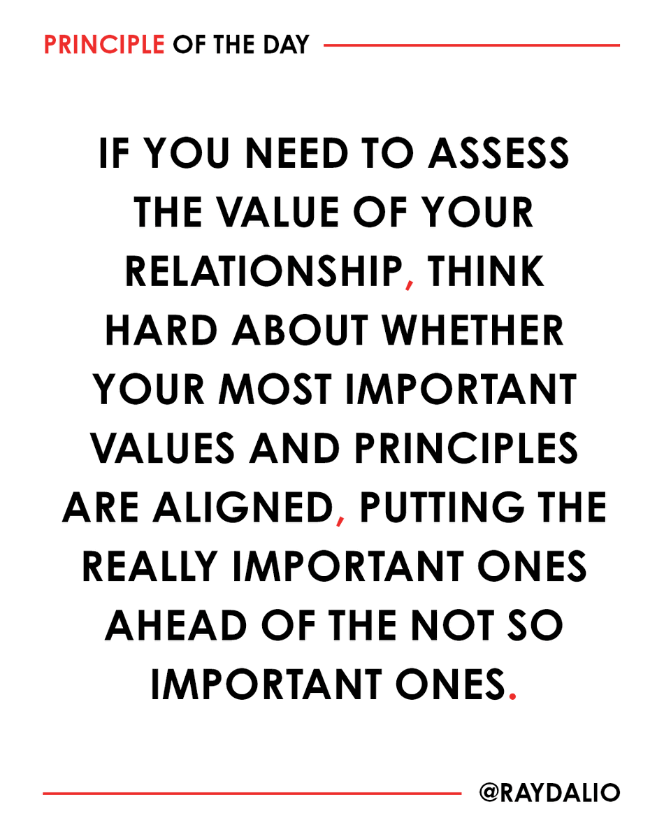RayDalio's tweet image. Today, on Valentine’s Day, I’d like to take the time to reflect on principles for lifelong meaningful relationships.