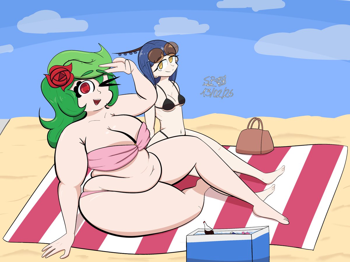 Just two girls havin fun