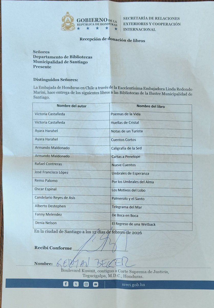 @EmbajadadeHondurasenChile🇭🇳🇨🇱 tweet media