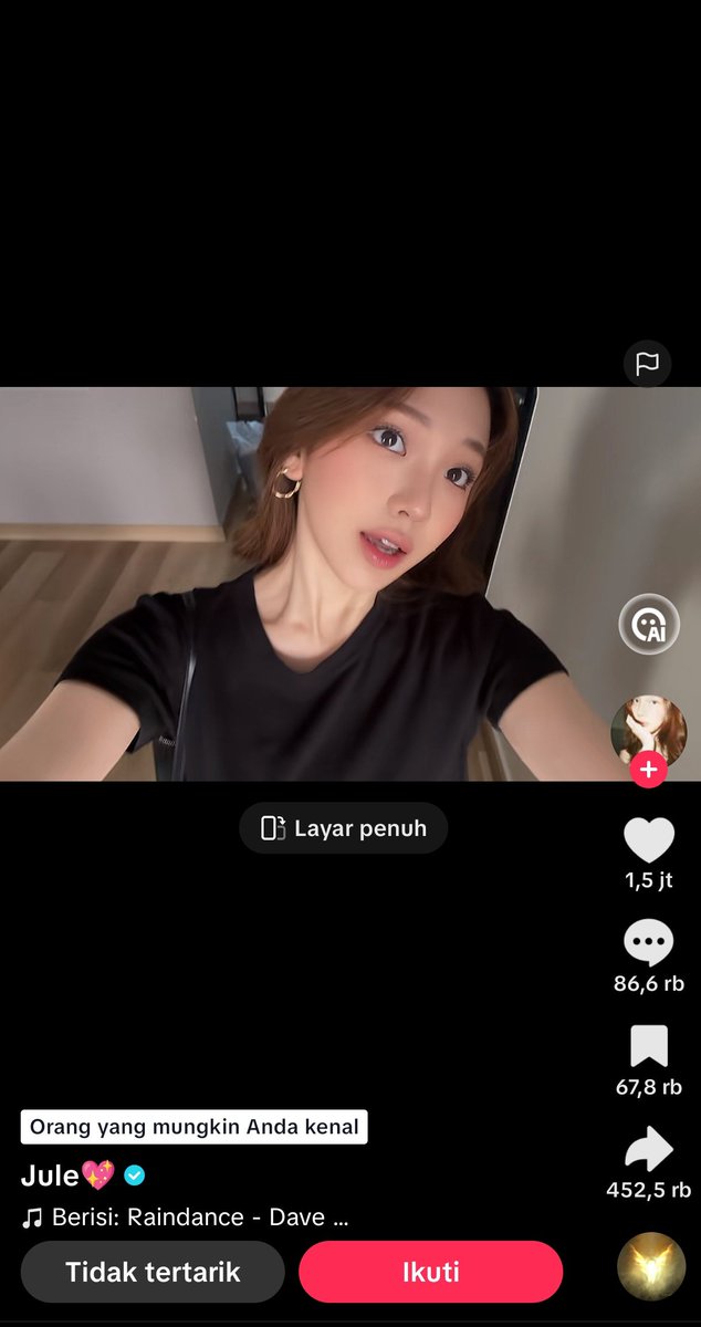 iya le, kenal kali kita keknya