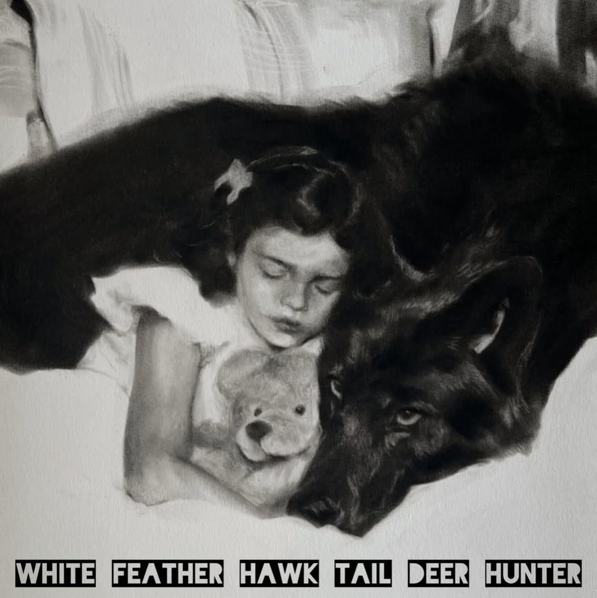 Lana Del Rey shares possible cover art for new song “White Feather Hawk Tail Deer Hunter” out February 17.
