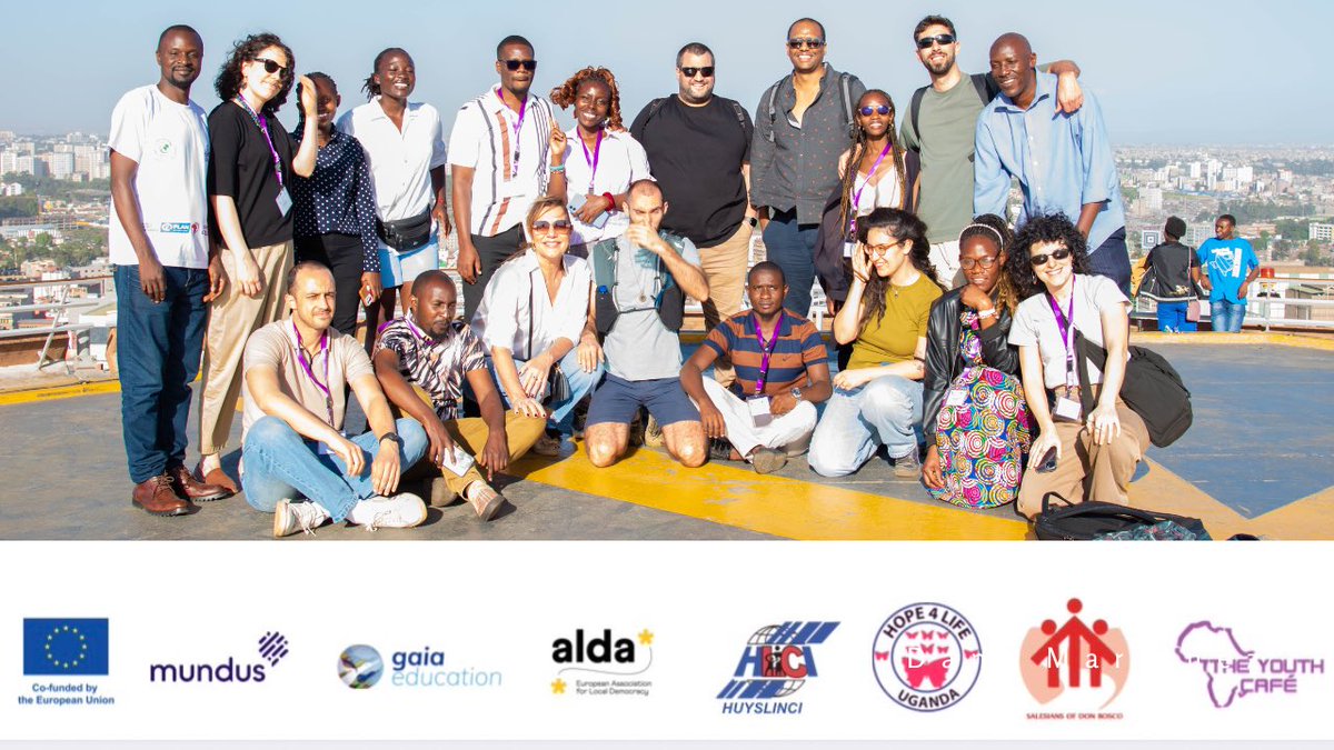 hope4lifeuganda's tweet photo. Fostering collaboration btn Europe &amp; Africa is on of the major objectives of YCAN Project,In Nairobi,we connected &amp; built synergies 2 promote innovative initiatives on climate change @ALDAeurope @huyslinkug @DonBosco_DBI @Erasmus_Mundus @TheYouthCafe @EU_Commission @GaiaEducation https://t.co/6vb5bvkFNj