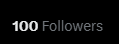 Oh god there it is, thank you all so much. I'll need to start thinking of a special 100 followers post...