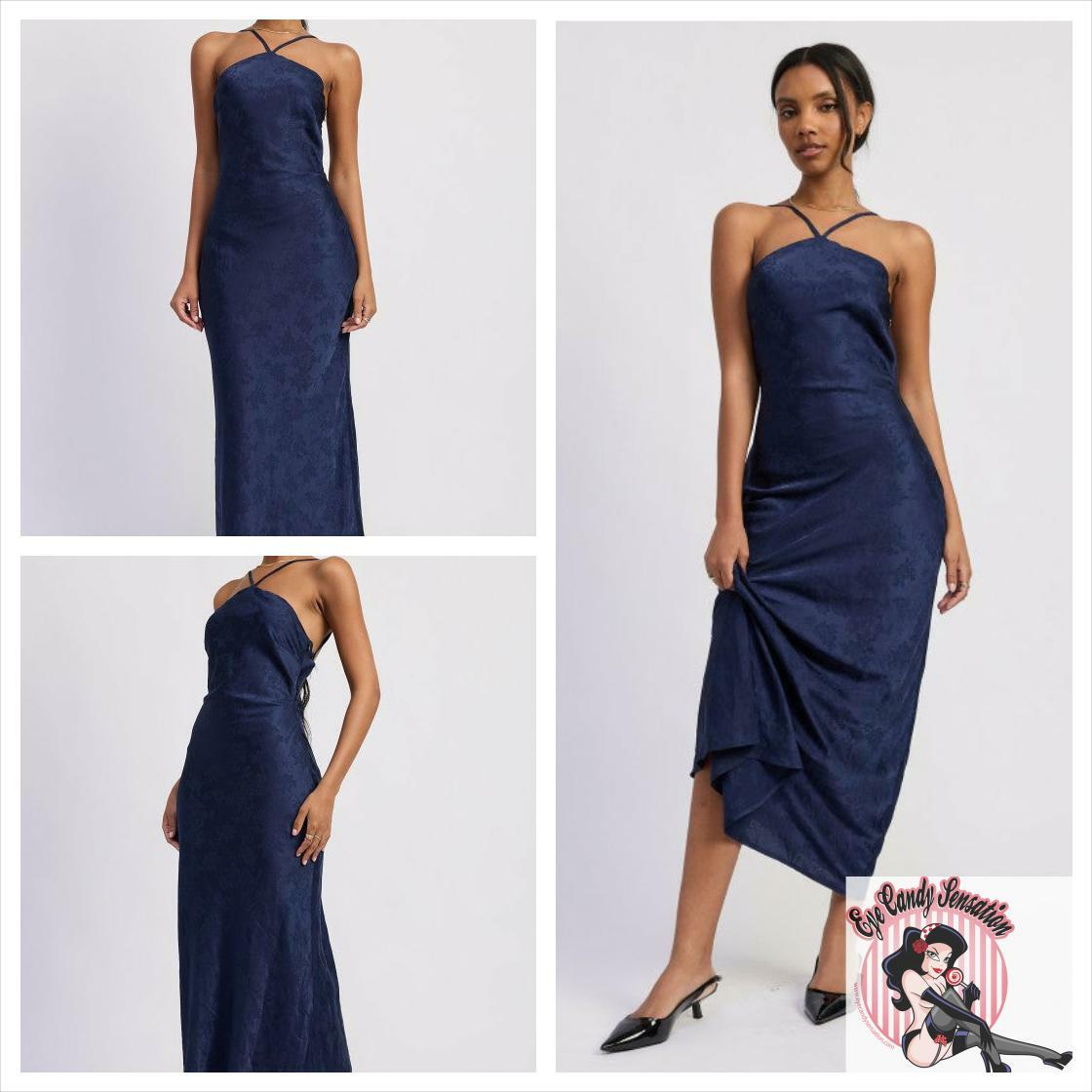 ICANDYSENSATION's tweet image. Step out in style with our Satin Halter Midi Dress featuring an open back, all for just $69.95. Elevate your wardrobe today! #FashionTrends #DressToImpress

Shop Now eyecandysensation.com/products/satin…