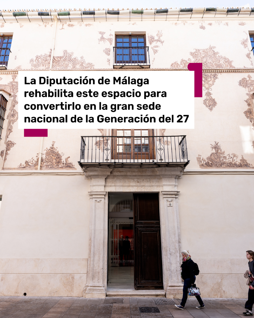 101tvMalaga's tweet image. 📚La Diputación de Málaga rehabilita el Palacio de Valdeflores para convertirlo en la gran sede nacional de la Generación del 27 de cara al centenario y reforzar el liderazgo cultural de Málaga.

📲Más información en 101tv.es

#Palacio #Málaga #Valdeflores