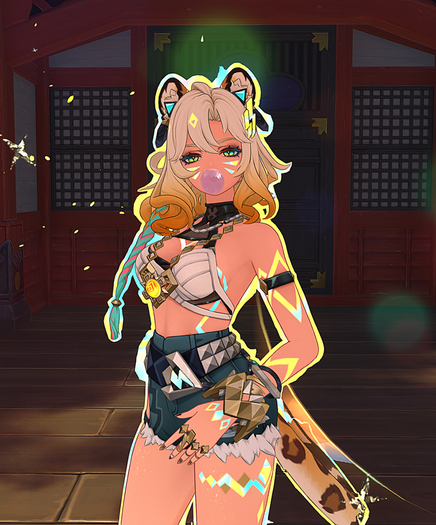 brokuroos's tweet image. why are yall lying upon xilonen's name how is this not gorgeous excuse me