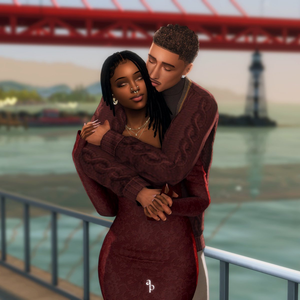 aashwarrplays's tweet image. camille &amp;amp; antony celebrating love day. 💋