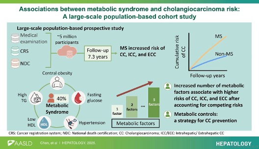 HEP_Journal's tweet photo. Artículo Original

Asociaciones entre el síndrome metabólico y el riesgo de colangiocarcinoma: estudio de cohorte poblacional a gran escala

Chen et al.
#LiverX
https://t.co/F9Hw9cQvyB https://t.co/CgVWTHA4gS