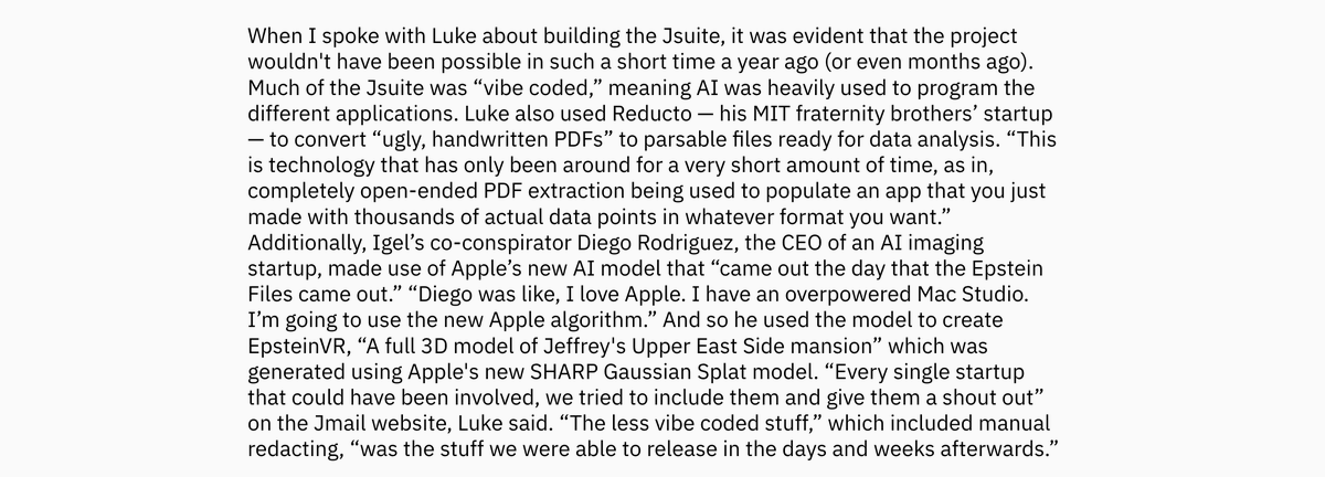 And then many novel technologies and startups that came together, cc <a href="/asciidiego/">diego</a>'s <a href="/krea_ai/">KREA AI</a>, <a href="/reductoai/">Reducto</a>, and <a href="/lukeigel/">Luke Igel</a>'s  <a href="/trykino/">Kino</a>