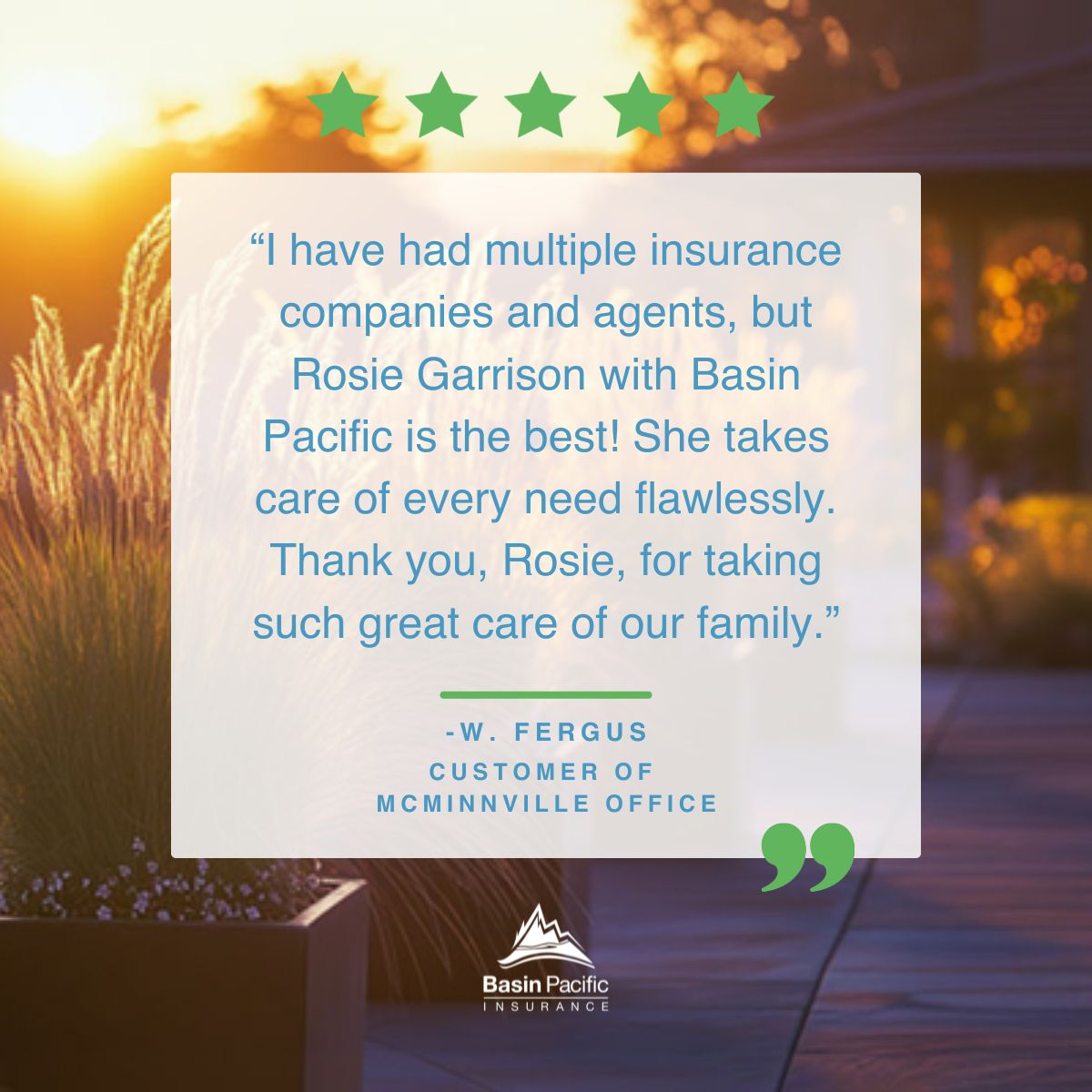 BasinPacificIns's tweet image. Huge thank you to our amazing customer for trusting Basin Pacific Insurance. 💙🏡

This is what local, personalized insurance care looks like.

#BasinPacificInsurance #5StarService #CustomerAppreciation #LocalAgents #InsuranceDoneRight