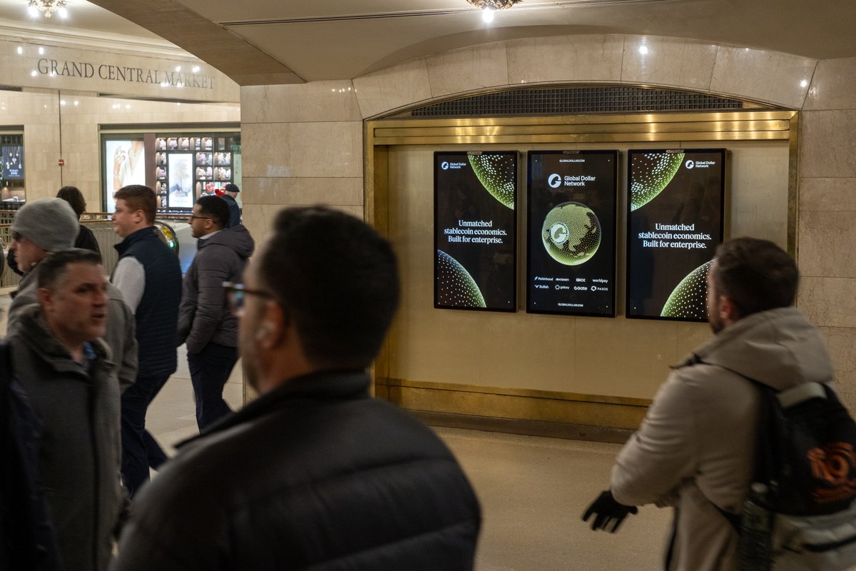 global_dollar's tweet photo. GDN in NYC 📍

Dollars that move 24/7 have arrived in the city that never sleeps. https://t.co/KMi2oL7f9V