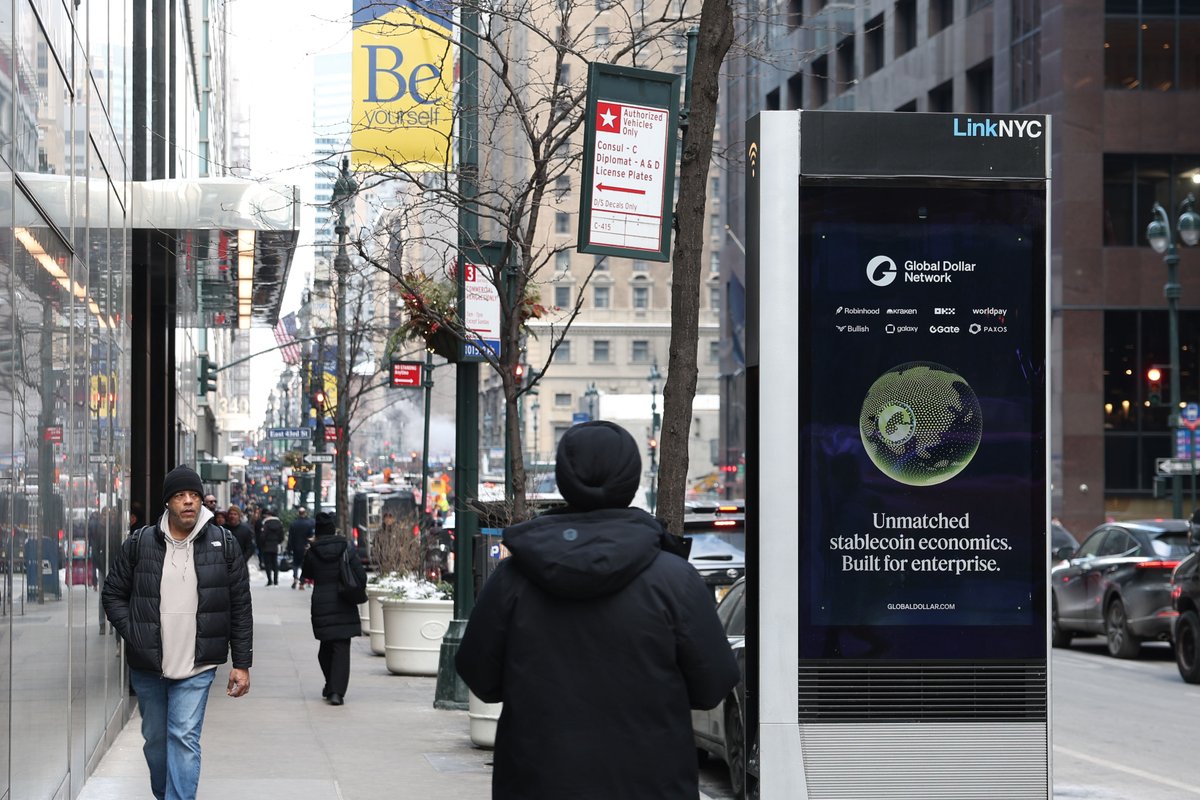 global_dollar's tweet photo. GDN in NYC 📍

Dollars that move 24/7 have arrived in the city that never sleeps. https://t.co/KMi2oL7f9V