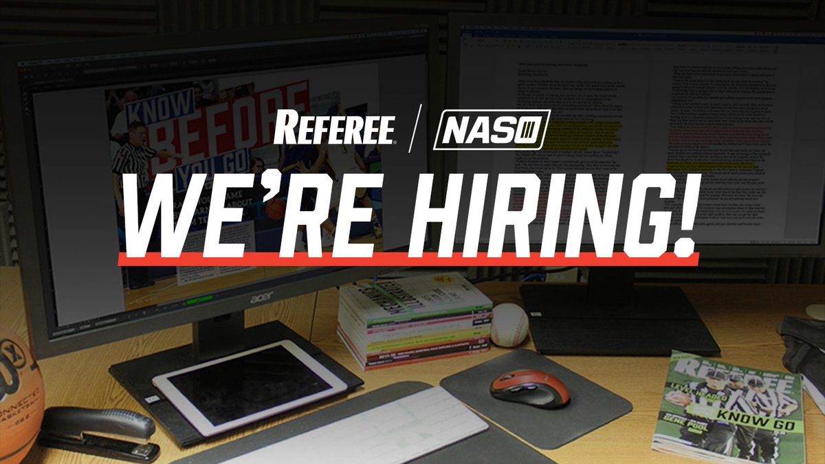 Referee Magazine tweet media