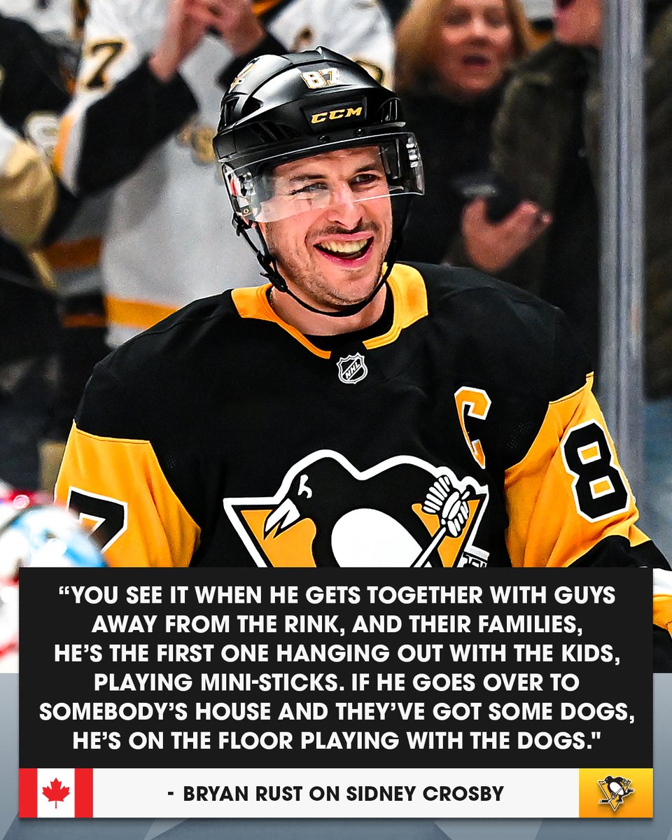 NHL's tweet image. Sidney Crosby is just a good guy all around 🥹 #MilanoCortina2026 #WinterOlympics 

(via @Sportsnet)