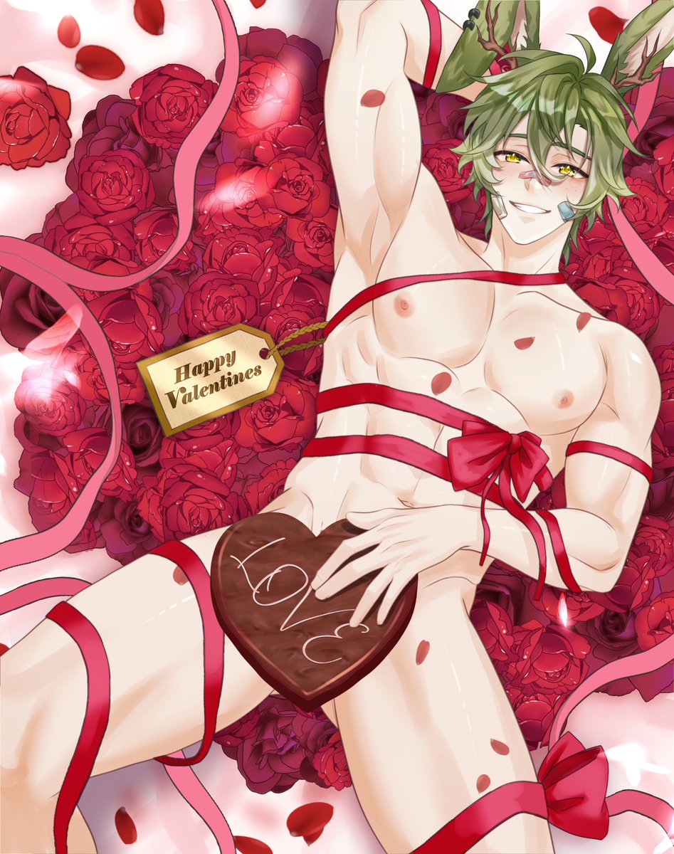 HAPPY EARLY VALENTINES, BEAUTIFUL!

I brought you something to snack on! 
Chose wisely!  ♥♥♥

🎨: <a href="/aehgoo/">Aeh 💸🎨 | Vtuber Artist | FEB Comm Slots CLOSED</a>