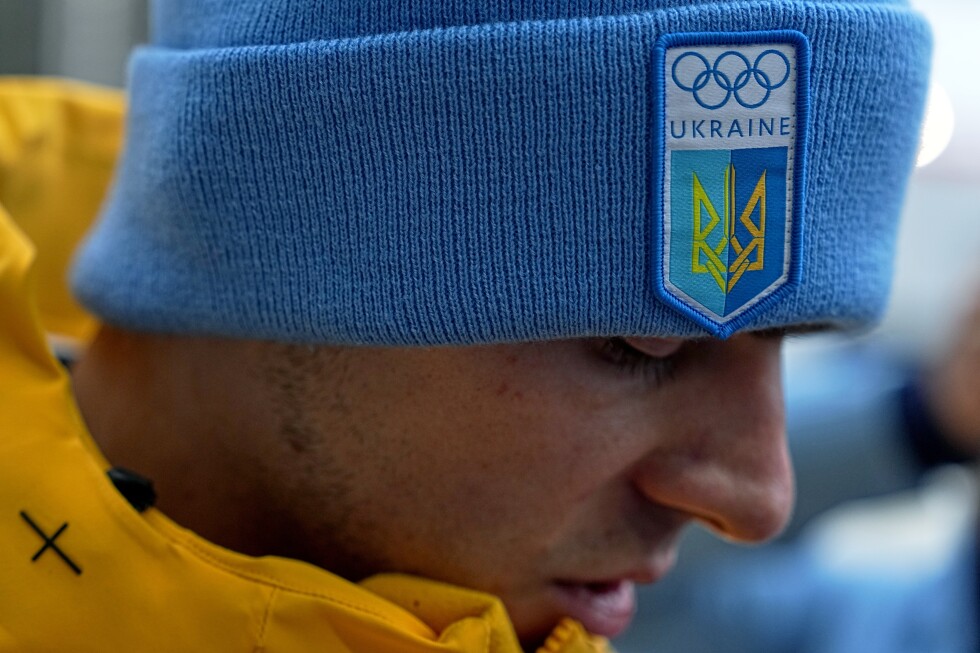CirkaBreaking's tweet photo. 🚨 Ukraine's Vladyslav Heraskevych out of Winter Olympics over banned helmet honoring war dead (Tim Reynolds/Associated Press) - https://t.co/Y30Nvcuaki https://t.co/eJzVehyb1c