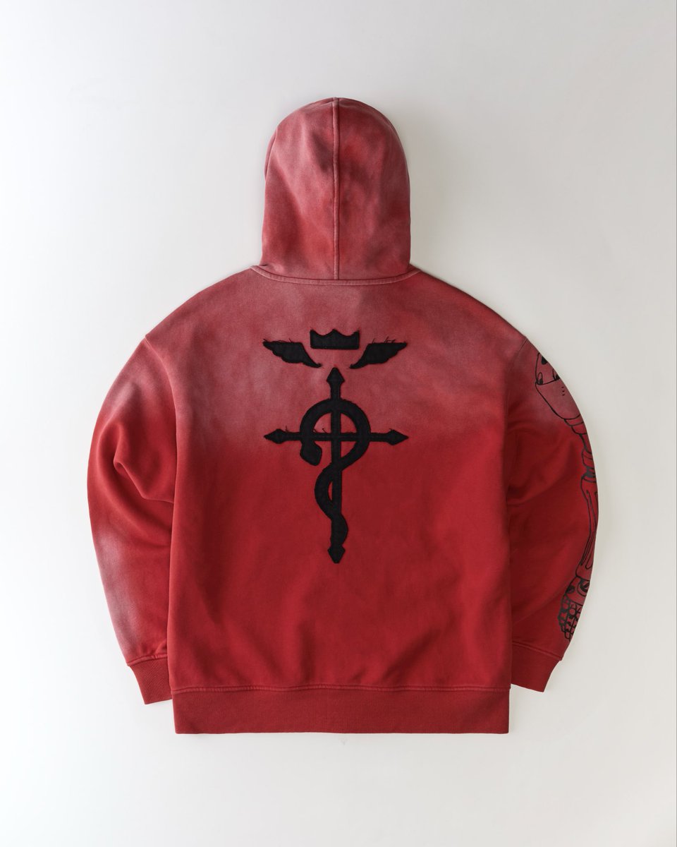 hypland's tweet image. Hypland X FULLMETAL ALCHEMIST: BROTHERHOOD GIVEAWAY!! ‼️⚠️

Our collab with FMAB drops Monday 2/16 &amp;amp; we are giving 5 lucky people a chance to win $500 to grab whatever they want from the upcoming drop!

LIKE + RT for a chance to win

WINNERS ANNOUNCED ON SUNDAY AM
GOOD LUCK!