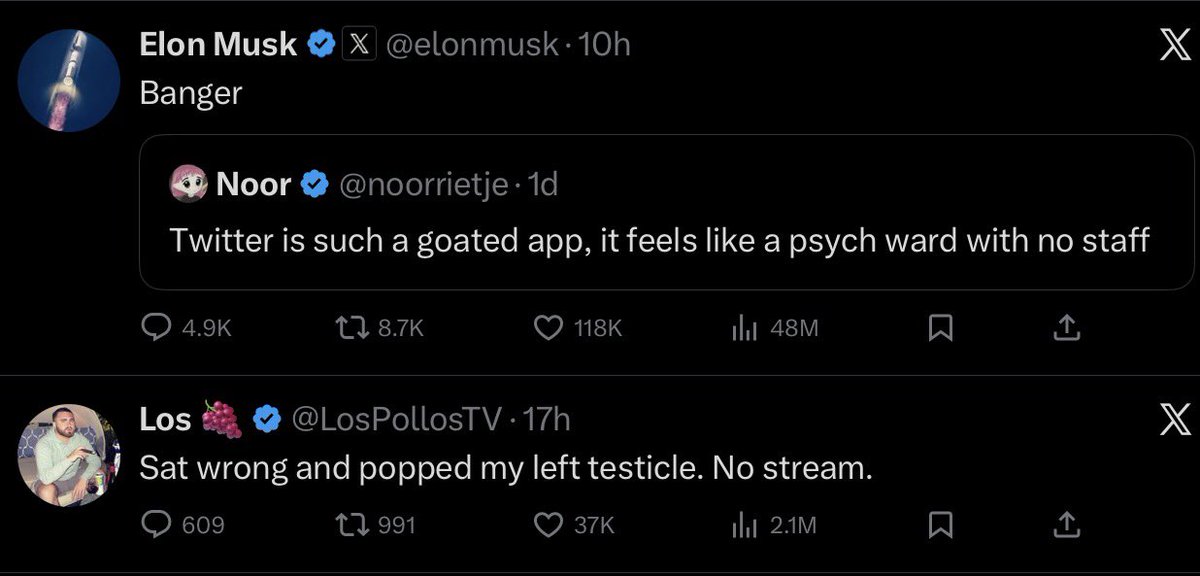 miss_edgy's tweet photo. @elonmusk Yes https://t.co/QG7edF9JTU