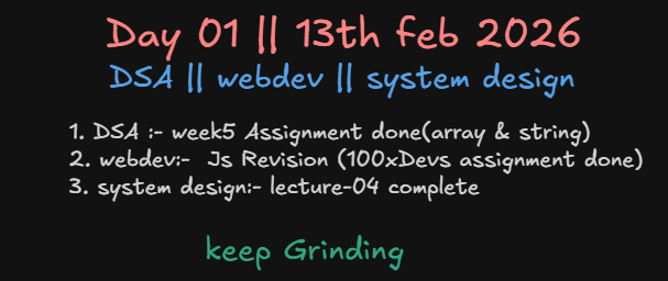 mridulvai46's tweet photo. Day 01 progress.

Learning JS from:
 https://t.co/3nTxwhQOx1
LLD from:
 https://t.co/bJZsB29y7W

Back at it tomorrow.
#100DaysOfCode #connection #DSA #WebDev #LLD https://t.co/8yNvibNDod