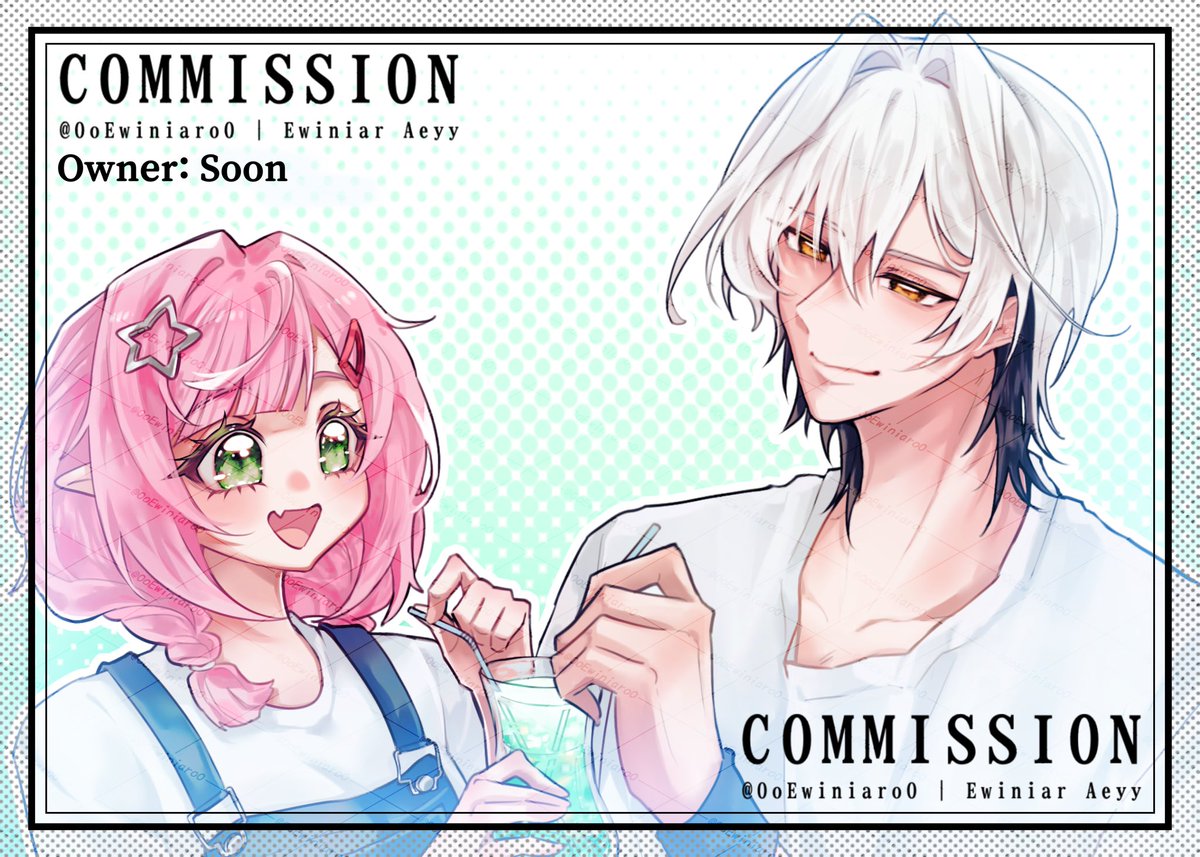 commission 🫧

ไปวาดอิลลัสให้กับงานคุณSoon(ที่ ft. คุณAilyn)มาคับบบ 🥺ไปฟังกันเยอะๆน้าาา น่ารักมั้กกกก

#EwiniarCMS #commissionTH