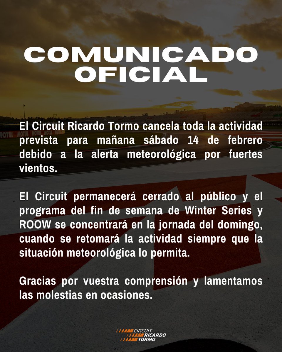 Circuit Ricardo Tormo tweet media
