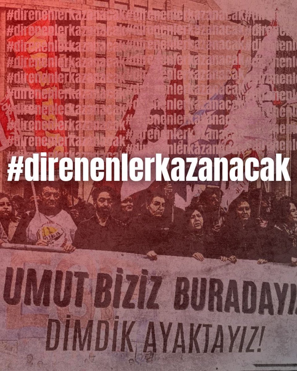 Ne gözaltılarınız, ne tutuklamalarınız, ne de baskılarınız bizi yıldıramayacak. Yaşasın Devrimci Dayanışma #direnenlerkazanacak