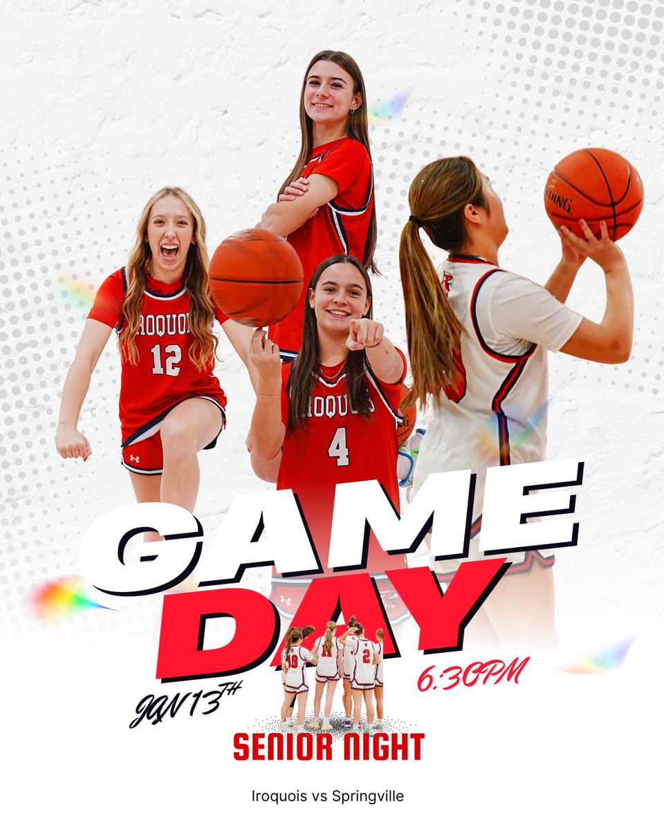 GAME DAY! SENIOR NIGHT BE THERE!