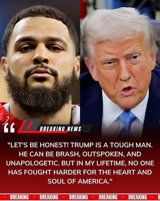 1Nicdar's tweet image. I love stuff like this. 🇺🇸

Tampa Bay Buccaneers star receiver Mike Evans has just sparked controversy in the NFL community after publicly expressing his candid political views by praising President Trump and reaffirming his belief in the "American spirit."