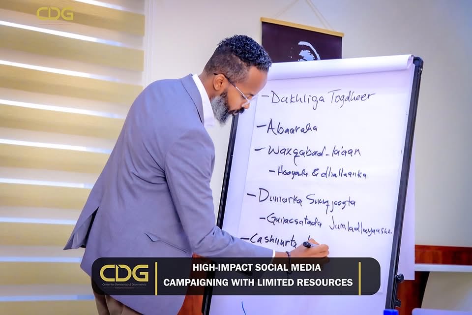 Center for Democracy and Governance (CDG) tweet media