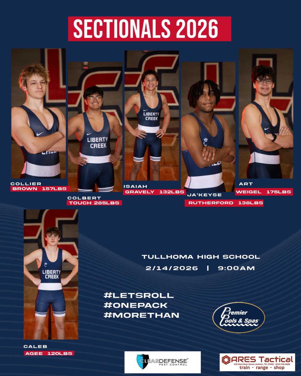 lchswrestling's tweet photo. 📣Tournament Time!🚨 Your Wolves are back in action tomorrow as they continue their quest for their spot in the State Tournament! Wrestling beings at 9:30AM @ Tullahoma High School. See you out on the mat!  💪🤼‍♂️ https://t.co/LUWLNpgYbI