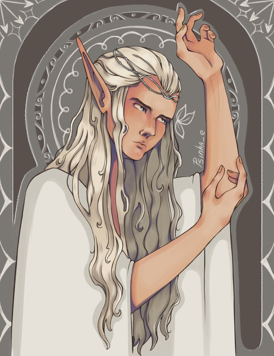 Psinka_e's tweet photo. 🌿
#LordOfTheRings #artwork #atr #drawing #elfart #Legolas #lotr https://t.co/w6m32AYWUu