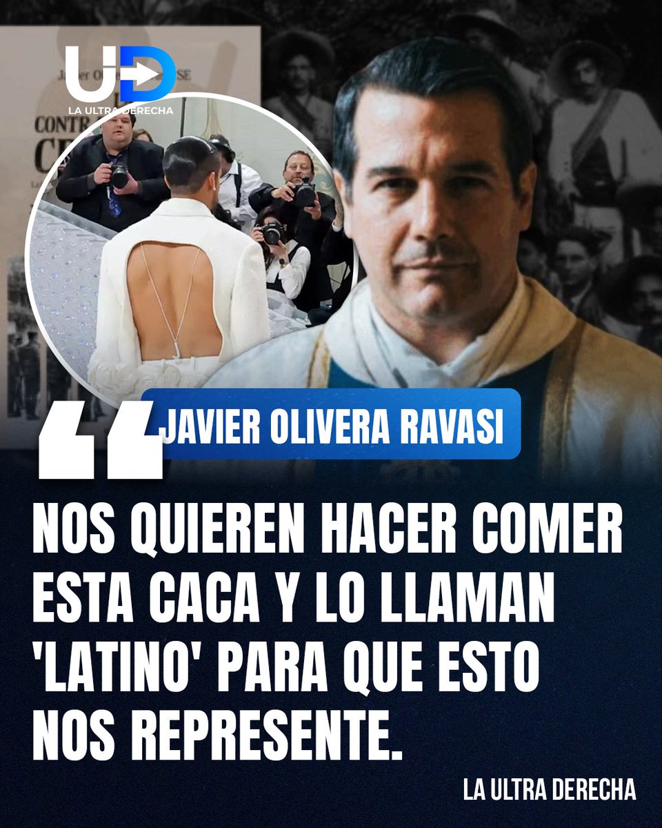 🇦🇷|🚨¡VIRAL! El sacerdote católico Javier Olivera Ravasi se suma a la ola de personalidades en redes sociales que arremeten contra la cultura promovida por el mal llamado artista Bad Bunny, en el contexto del show de medio tiempo del Super Bowl, donde sectores de la izquierda y