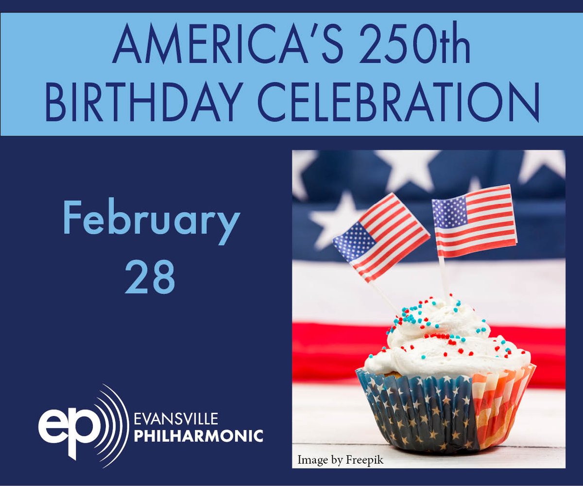 Celebrate America’s 250th Birthday with your EP and Conductor Roger Kalia!

Feb 28 | 7 PM | Victory Theatre

From Copland to Gershwin, John Williams &amp; Grofé, experience iconic American music with pianist Clayton Stephenson—and stunning visuals.

Tickets @ shorturl.at/b27Kb