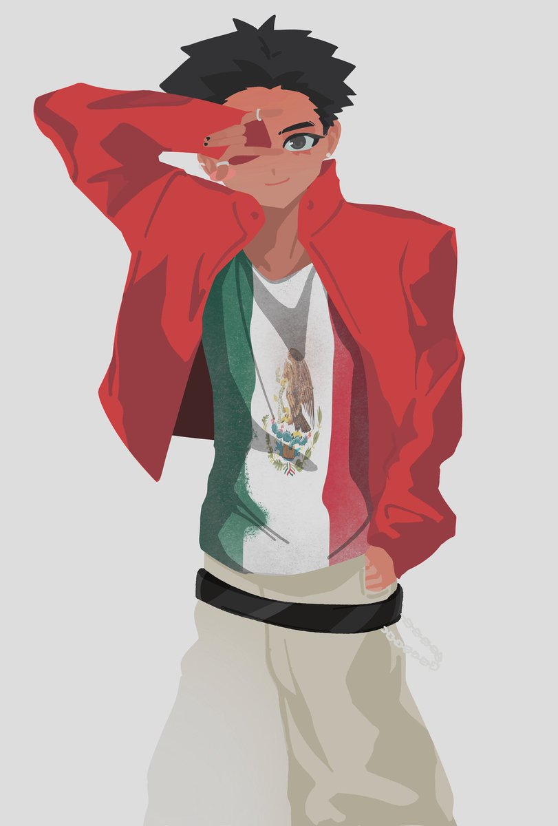 wakeupteenz's tweet image. 我爱上了这个墨西哥男孩
#SANTOSBRAVOS #SantosBravos #KENNETH #fanart