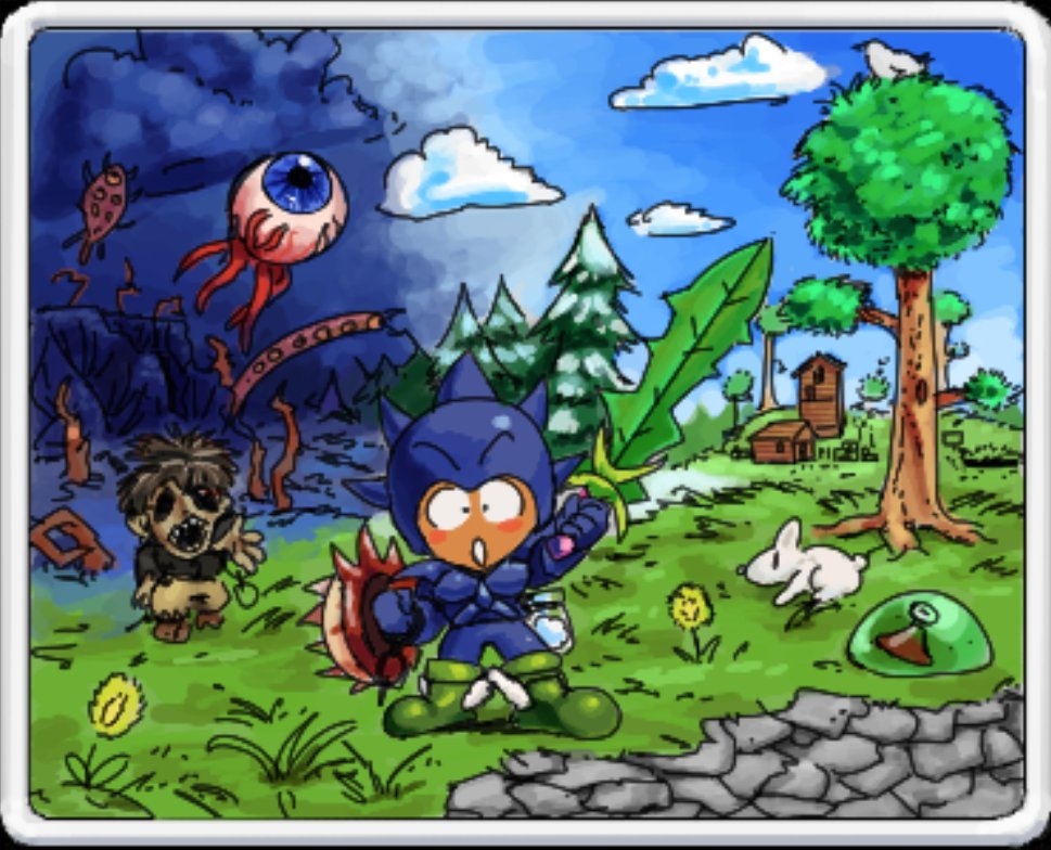 _suwiya's tweet image. I ❤️ Terraria