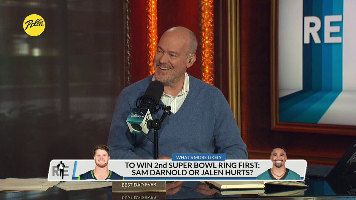 Which quarterback is more likely to get their second Super Bowl win first: Sam Darnold or Jalen Hurts? ⬇️
(via @RichEisenShow)