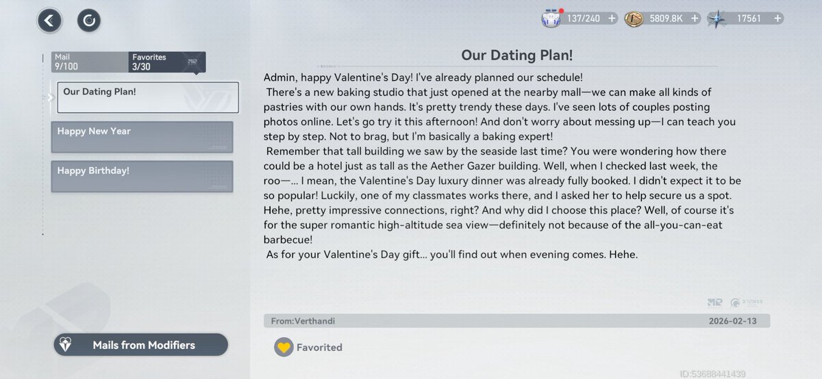 Na, that's a wild last sentence.