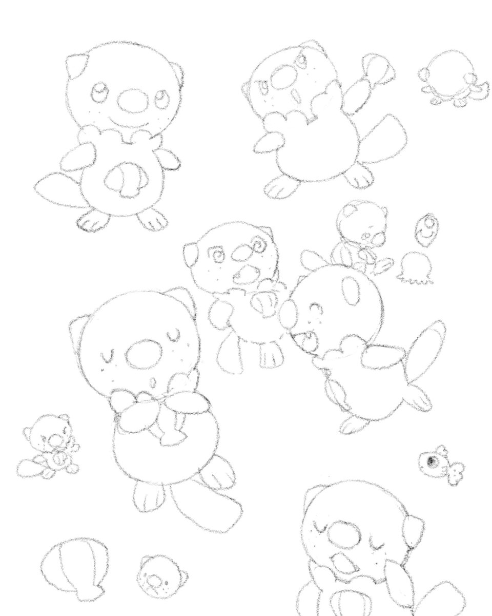 made some sketch #ミジュマル