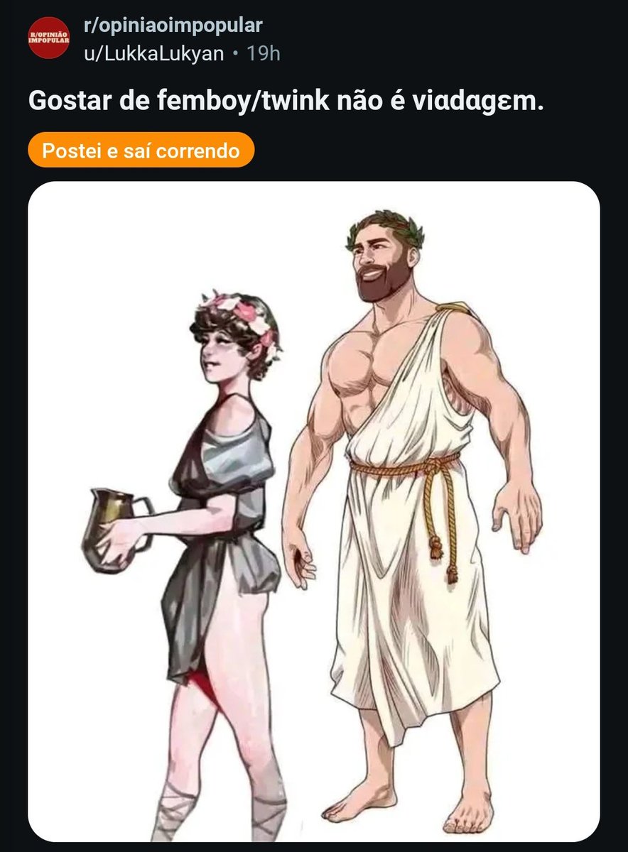 kawoshinudes's tweet image. reddit é definitivamente um lugar