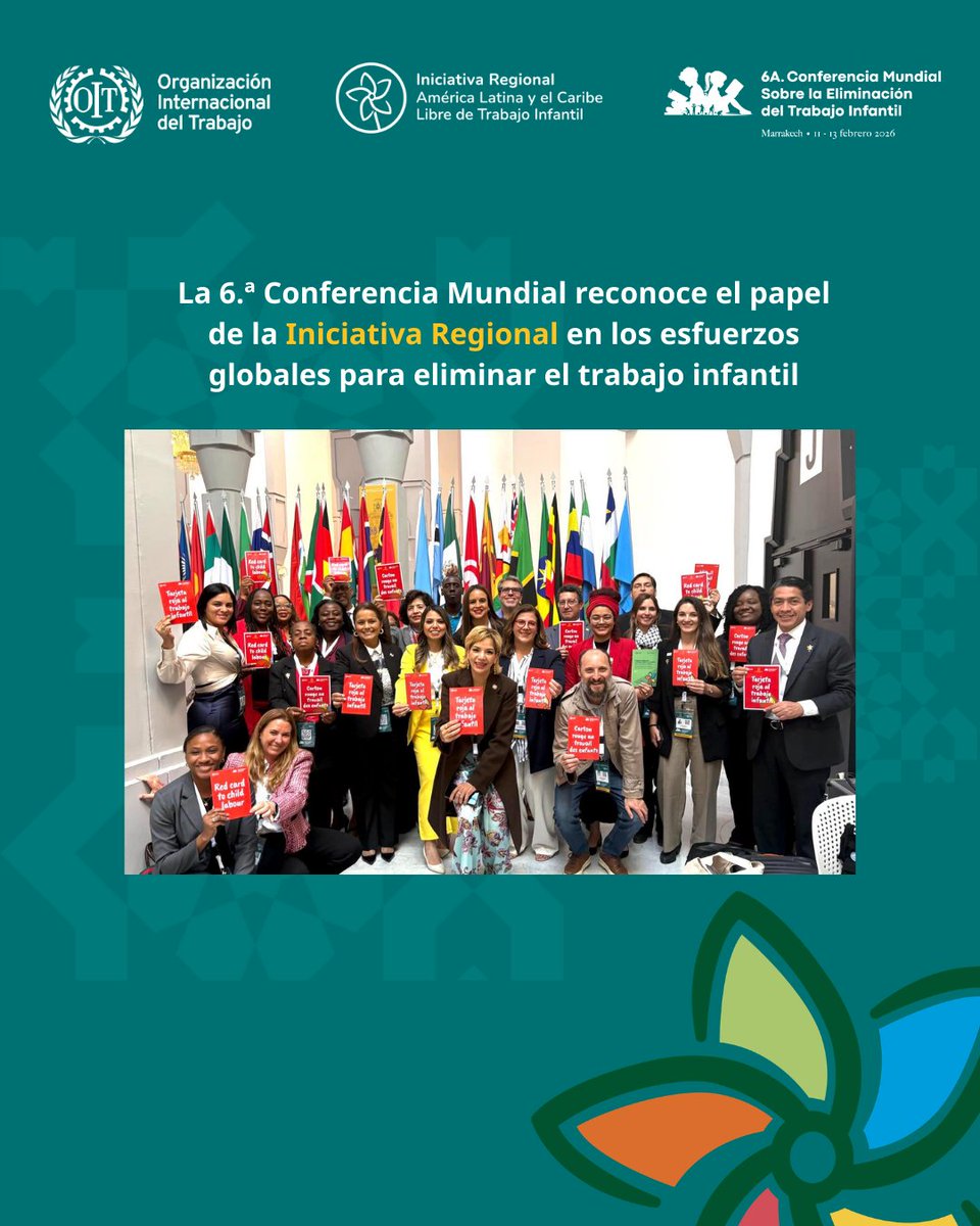 Iniciativa Regional ALC Libre de Trabajo Infantil tweet media
