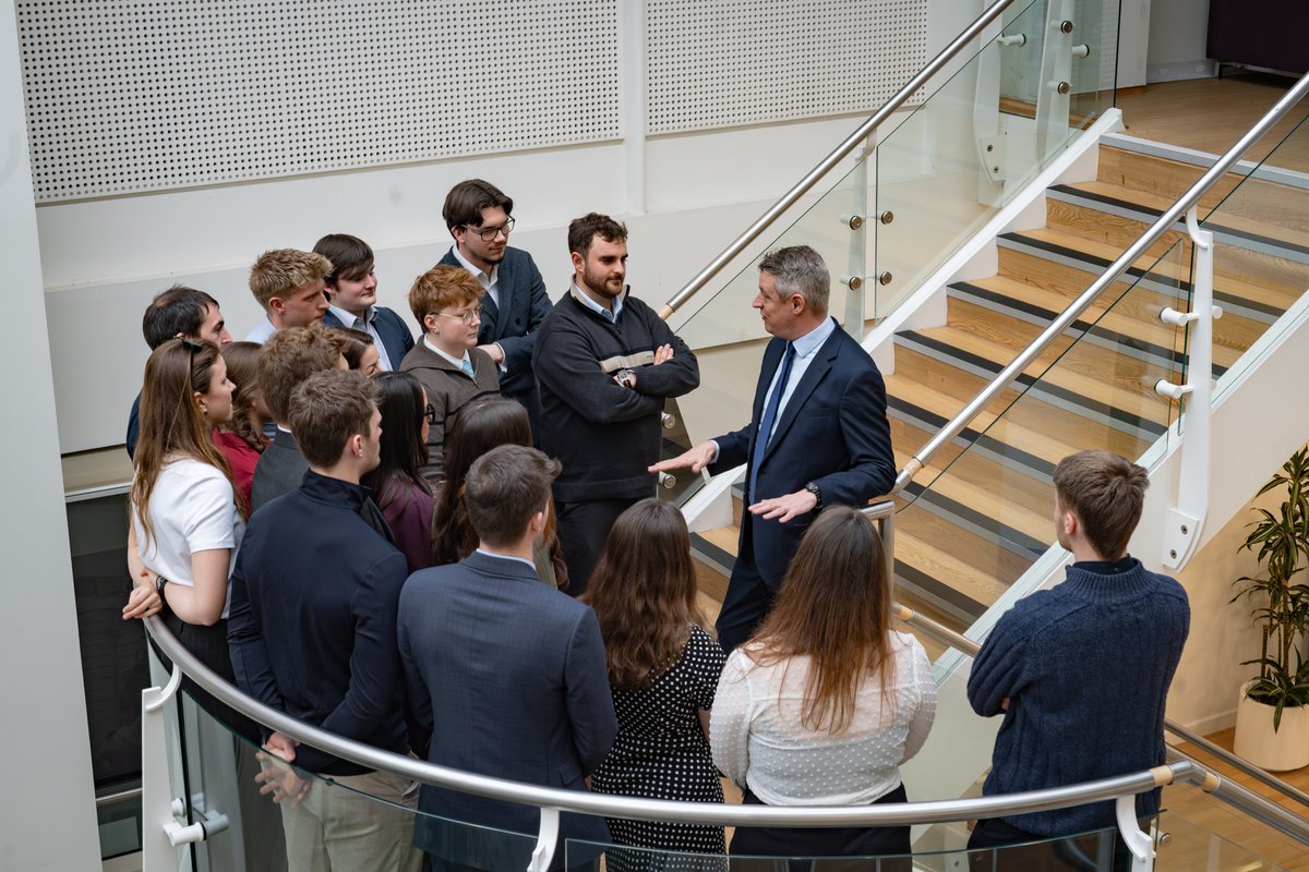 Defence Minister <a href="/LukePollard/">Luke Pollard MP</a> visited our HQ this week to hear how teams are working hard to meet the ambitions of the Strategic Defence Review &amp; Defence Industrial Strategy.

It was also an opportunity to meet the future leaders helping to deliver capability for UK defence. 🇬🇧