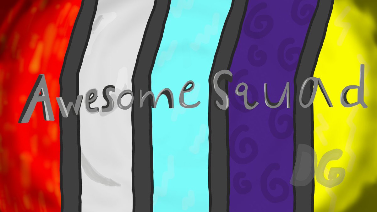 DominusGaming5's tweet photo. Now for a grand annoucement... *INSERT DRUM ROLL*

LADIES AND GENTLEMEN, BOYS AND GIRLS, AND EVERYONE AROUND THE WORLD!

I'm here to show an Indie Project I'm currently working on, and it is called... THE AWESOME SQUAD! https://t.co/cRZ8V8THMc