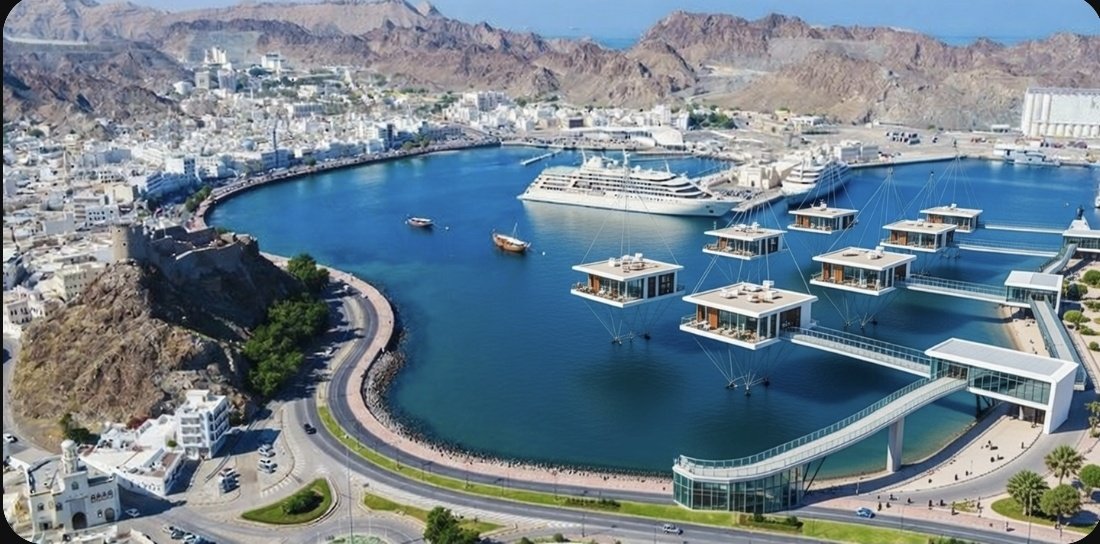 ❗ #كورنيش_مطرح ❗

إستخدمت <a href="/grok/">Grok</a> لإنشاء فكرة مطاعم بحرية معلقة على كورنيش #سوق_مطرح بحيث تكون متنفس سياحي يجمع بين نسمات البحر والواجهة البحرية تحت مشروع #تلفريك_مطرح

وانتج لي هذه الصور 😍

ما رأيكم بالفكرة ؟