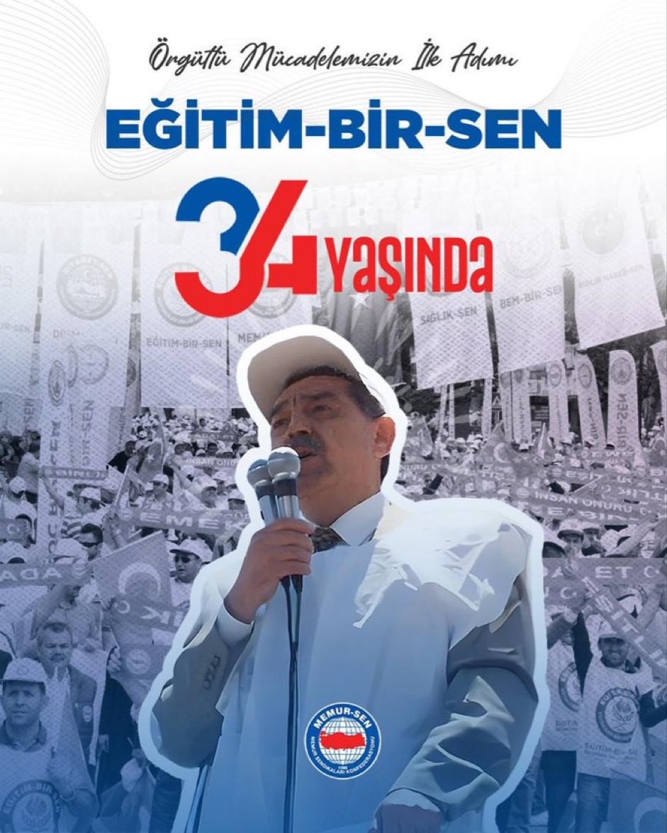Bir davaya inanarak yola çıkanların hikâyesi, zamanla bir teşkilata; o teşkilat ise sağlam bir mücadeleye dönüştü. Bugün bu mücadelenin 34. yılında, aynı heyecanı ve sorumluluğu yüreğimizde taşıyoruz.

Eğitim hizmet kolunda kararlı ve ilkeli duruşuyla eğitim çalışanlarının sesi