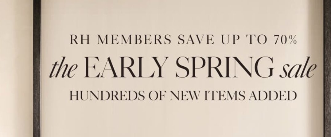 Rh Promo Code Another day, another 70% off $RH promo email. Good news - we will ...