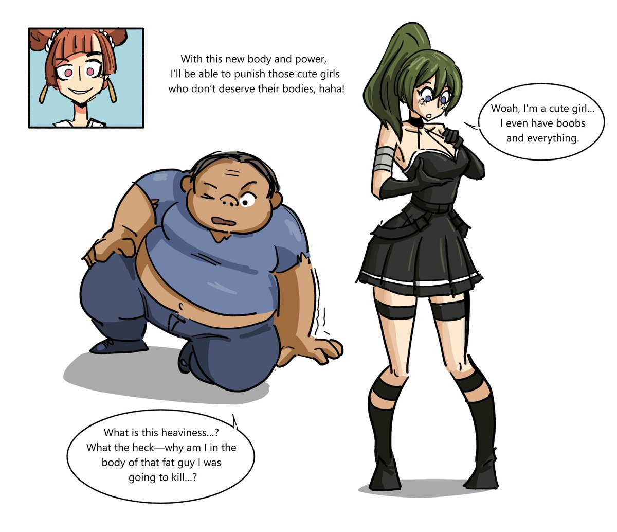 Continuation of the Laufen swap.
This time is Übel swaps with a fat man😶‍🌫️
#frieren #Ubel