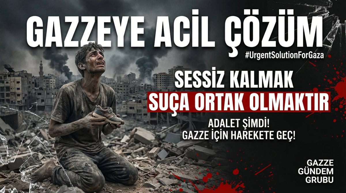 Ramazan geliyor.
Minarelerden rahmet çağrısı yükselecek.
Gazze’den ise duman.

Bu iki görüntü aynı dünyaya ait olamaz.
Ya sistem değişecek ya da insanlık çökecek.

Gazzeye Acil Çözüm
#UrgentSolutionForGaza