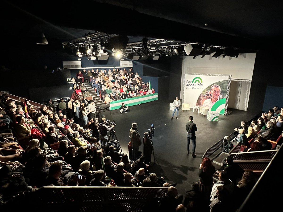 Vamos a darle un vuelco a Andalucía. Vamos a por todas porque nada está escrito.