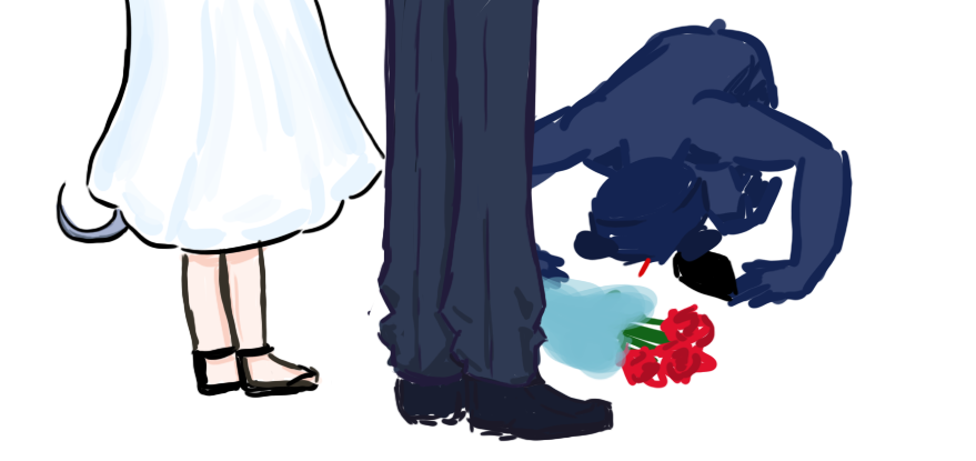 #kronillust #kroniijokes Day 14,  asking Ouro Kronii if Boros is free on February 14th (this saturday) (PLEASEPLEASEPLEASEPLEASEPLEASEPLEASEPLEASEPLEASEPLEASEPLEASEPLEASEPLEASEPLEASE)