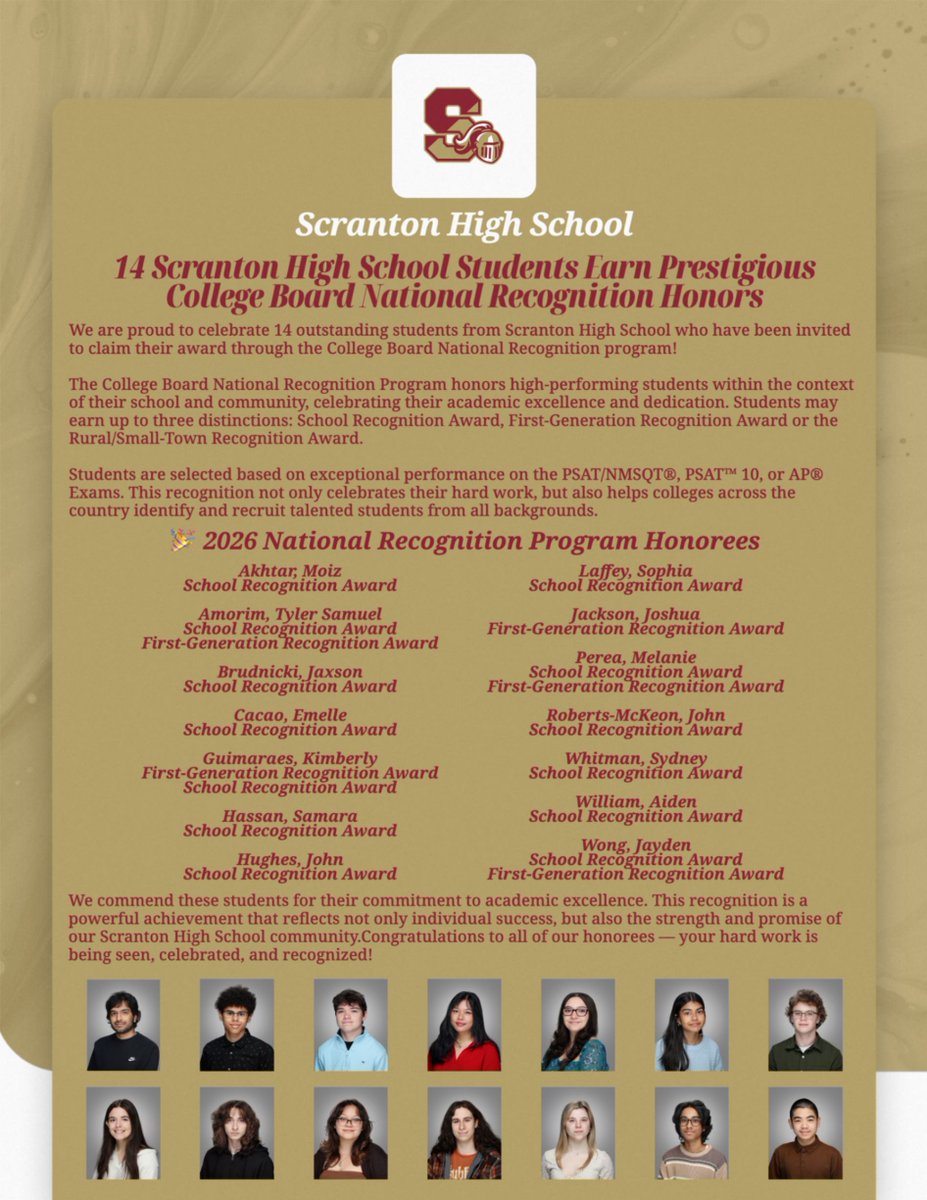 Scranton High School tweet media